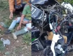 Kecelakaan Lagi di Jalur Kebun Teh Cigaru Simpenan, Dua Pemotor Dilarikan ke RS
