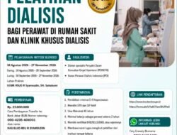 RSUD R. Syamsudin SH Hadirkan Inovasi Pengembangan SDM, Buka Pelatihan Dialisis Bersertifikat Nasional