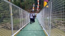 Impian Warga 26 Tahun Terwujud, Jembatan Gantung Garuda Hubungkan Tiga Kampung di Cibadak Sukabumi