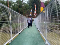 Impian Warga 26 Tahun Terwujud, Jembatan Gantung Garuda Hubungkan Tiga Kampung di Cibadak Sukabumi