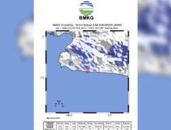 Gempa Magnitudo 3,4 Guncang Kabupaten Sukabumi, BMKG: Dipicu Aktivitas Sesar Aktif