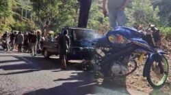 Kecelakaan di Tikungan Anjing Simpenan Sukabumi, Pemotor Tewas di Tempat