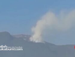 Sepekan Kawah Wadon Terbakar, Balai Besar TNGGP : Ada Bara Api Masih Misteri di Tebing Terjal !