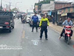Maut di Jalan Raya Sukabumi-Bogor : Pemotor Vario Tewas Usai Tabrakan dengan Truk Box