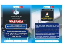 Akun WhatsApp Palsu Catut Nama Bobby Maulana, Diskominfo Sukabumi Minta Warga Waspada