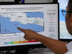 Sesar Aktif jadi Pemicu Gempa M5,2 Pangandaran, Guncangan Sampai ke Sukabumi