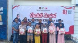 HUT RI ke-81, Lapas Warungkiara Bagikan 100 Paket Bansos dan Gelar Cek Kesehatan Gratis