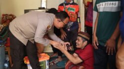 Kapolres Sukabumi Kota Sambangi Ojol Sakit dan Korban Kecelakaan