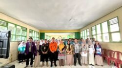 BPBD dan Mahasiswa KKN Edukasi Mitigasi Bencana ke Ratusan Siswa SMPN 1 Simpenan
