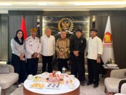 Kasepuhan Ciptamulya Temui Sufmi Dasco, Bahas Masa Depan Kampung Adat Pascakebakaran
