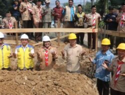 Ground Breaking Kantor Kecamatan Cidahu, Wabup Ajak Masyarakat Kawal Pembangunan