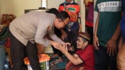 Tak Sekadar Soal Keamanan, Kapolres Sukabumi Kota Datangi Rumah Ojol yang Tertimpa Musibah