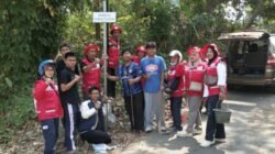 Perkuat Kesiapsiagaan Bencana, Desa Cidadap Pasang Rambu Evakuasi