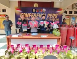 Polres Sukabumi Ungkap Penyalahgunaan LPG 3 Kg, Dipindahkan ke Tabung 12 Kg dan 50 Kg