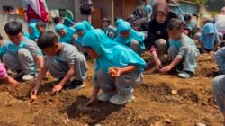 Belajar Sambil Bertani, Anak-anak TA Aisyiyah Muara Hati Diajak Tanam Kentang