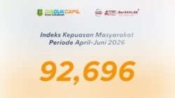 Sangat Baik! IKM Disdukcapil Kota Sukabumi Triwulan II 2026 Capai 92,696
