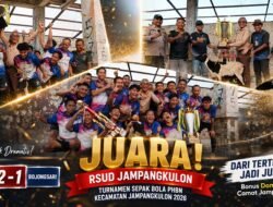 RSUD Jampangkulon Juara PHBN 2026 Kecamatan Jampangkulon, Comeback 2-1 atas Bojongsari
