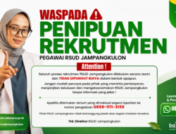 Waspada Penipuan Rekrutmen Pegawai, RSUD Jampangkulon Tegaskan Seleksi Resmi Tanpa Biaya