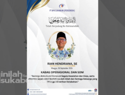 Keluarga Besar PT BPR Sukabumi Berduka, Kabag Operasional dan SDM Rian Hendriana Wafat