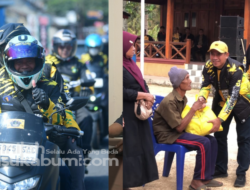 Meriahkan HJKS ke-156, BPR Sukabumi Salurkan Bantuan Lewat ‘Aleut-aleutan Motor Ngalongok Dulur di Lembur’