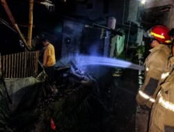 Kompor Gas Diduga Picu Kebakaran Kios Produksi Risol di Jampangkulon