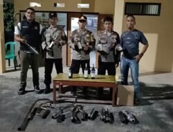 KRYD Malam Minggu di Jampangkulon, Polisi Sita 7 Botol Miras dan 14 Knalpot Brong