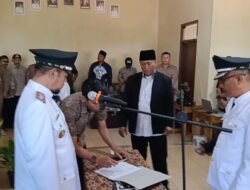Pj Kades Cikaranggeusan Dilantik, Pemerintahan Desa Diminta Tetap Jalan dan Pelayanan Warga Tak Terganggu