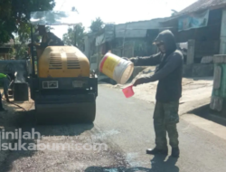 Dinas PU Sukabumi Perbaiki Ruas Jalan Ciheulangtonggoh-Caringin