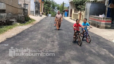 Dinas Pekerjaan Umum Sukabumi Rehabilitasi Jalan Kadupugur-Cijengkol Sepanjang 700 Meter