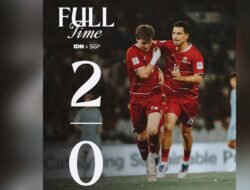 Ragnar Buka Keunggulan, Romeny Kunci Kemenangan Indonesia 2-0 atas Singapura