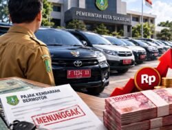 1.000 Kendaraan ASN Pemkot Sukabumi Nunggak Pajak, Potensinya Tembus Rp1 Miliar