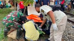 Innalillahi! Nenek 60 Tahun Tewas Tertemper KA Pangrango di Cibadak