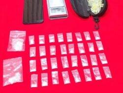 Dua Target Operasi Antik Lodaya Diciduk Sat Narkoba Polres Sukabumi Kota 27,51 Gram Sabu Disita