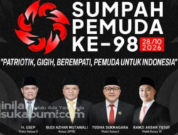 Hari Sumpah Pemuda ke-98, Ketua DPRD Sukabumi Ajak Generasi Muda Berperan dalam Pembangunan