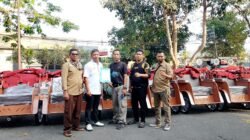 Bantuan Presiden Prabowo Tiba di Kota Sukabumi, 40 Penarik Becak Segera Terima Becak Listrik
