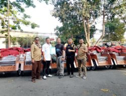Bantuan Presiden Prabowo Tiba di Kota Sukabumi, 40 Penarik Becak Segera Terima Becak Listrik