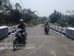 Dinas PU Kabupaten Sukabumi Rampungkan Pembangunan Jembatan Linggamanik Jampangtengah