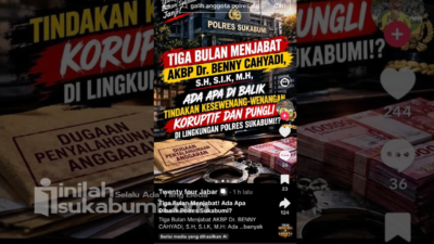 Viral Tuduhan Koruptif dan Pungli di Polres Sukabumi, Kapolres Sukabumi Bakal Tempuh Jalur Hukum