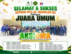 Borong 15 Medali, MTs Alwasilah Lilhasanah Raih Juara Umum AKSIOMA Warungkiara-Bantargadung