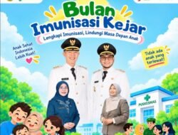 Bulan Imunisasi Kejar Dimulai, Dinkes Kota Sukabumi Ingatkan Orang Tua Cek Imunisasi Anak