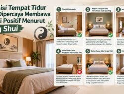6 Posisi Tempat Tidur yang Dipercaya Membawa Energi Positif Menurut Feng Shui